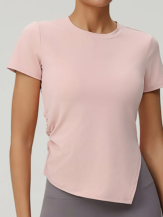 Side-Slit Active T-Shirt