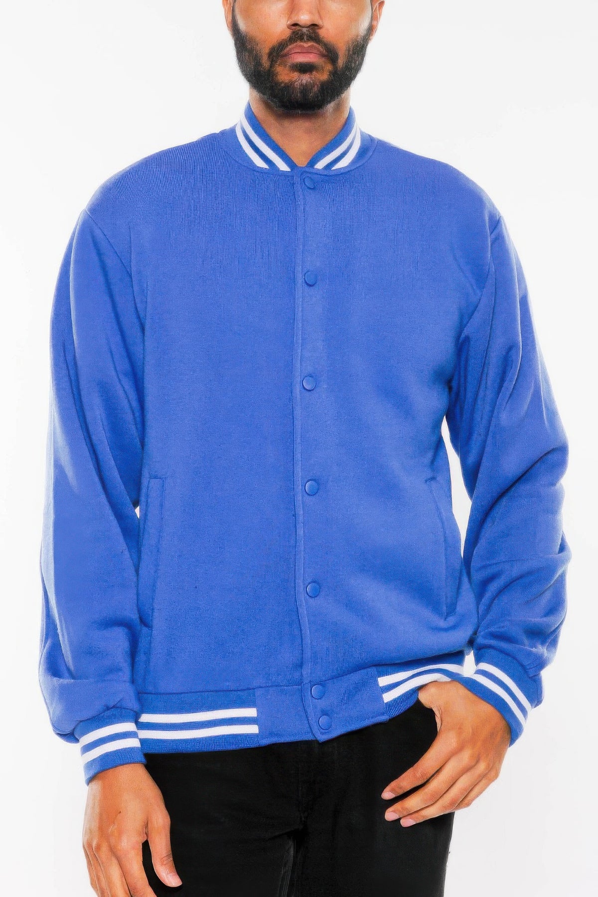 Men's Fleece Varsity Jacket