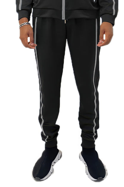 Men's Striped Track Joggers